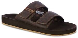 NEW COBIAN men's trestles trek slide sandals in chocolate